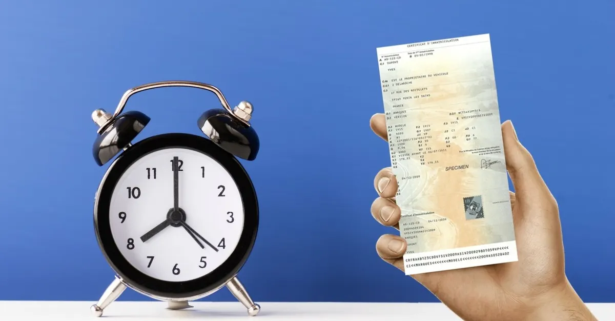 Délai changement carte grise dépassé