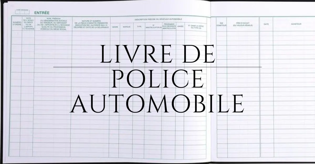 Le livre de police automobile